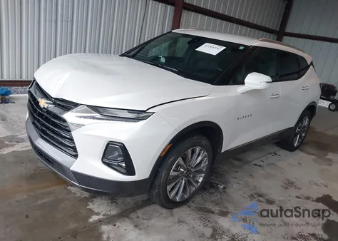 2022 Chevrolet Blazer Awd Premier z USA, uszkodzony, nr VIN 3GNKBLR46NS148039
